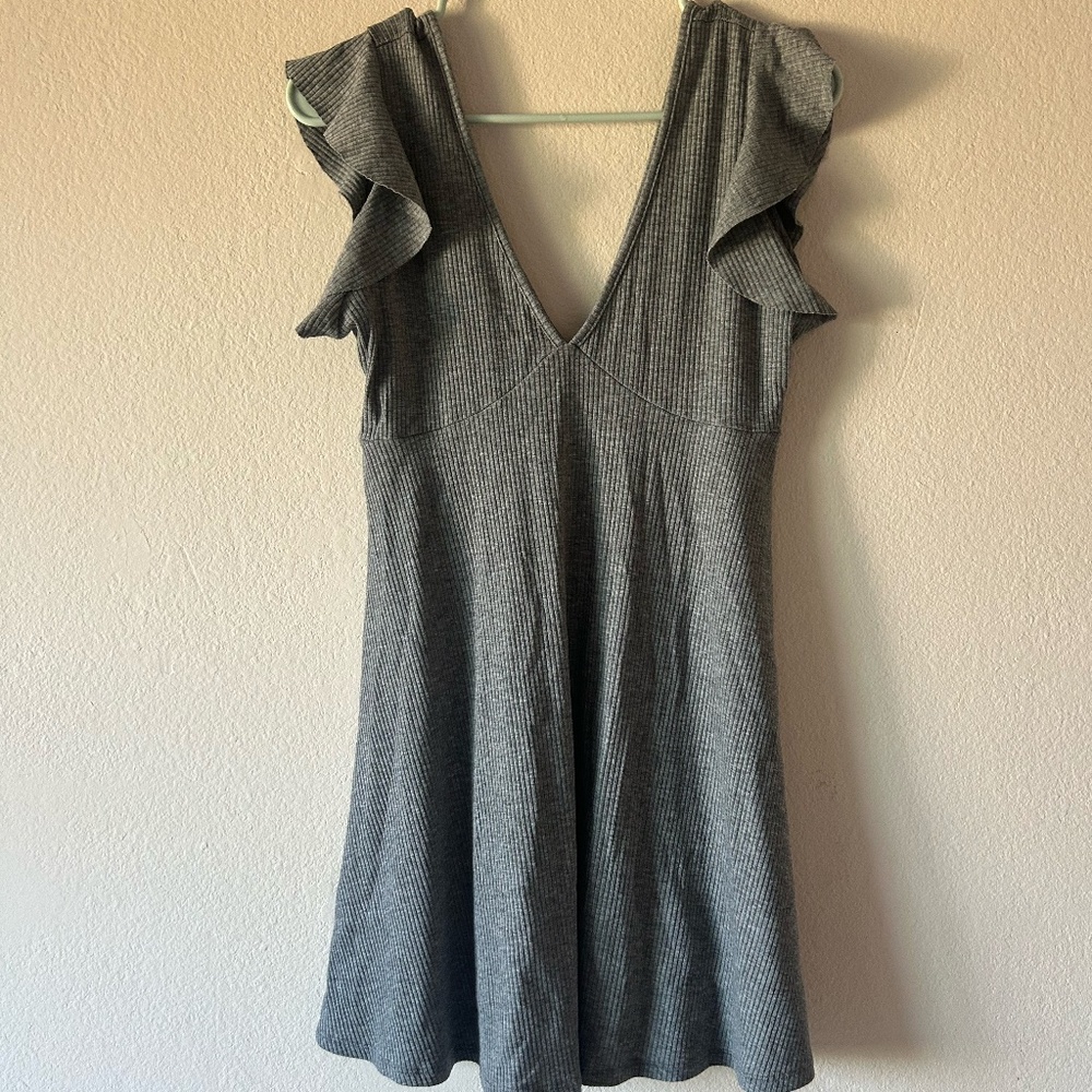 Wild Fable Gray Skater Dress